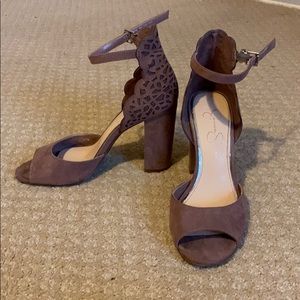 Mauve Chunky Heel ❤️